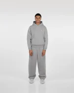 Sweat à Capuche Suvene SU Gris (1)