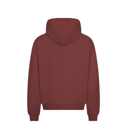 Sweat à Capuche Zippé Suvene SU Maroon (2)