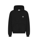 Sweat à Capuche Zippé Suvene SU Noir (3)