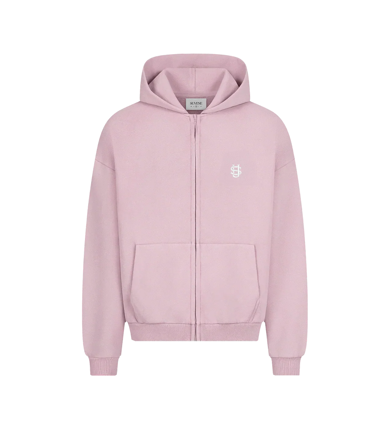Sweat à Capuche Zippé Suvene SU Rose (3) Sweat à Capuche Zippé Suvene SU Rose (3)
