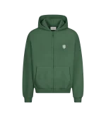 Sweat à Capuche Zippé Suvene SU Vert (3)