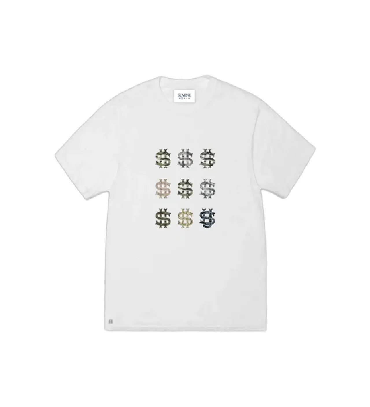 T Shirt Suvene SU Dollar Blanc (2) T Shirt Suvene SU Dollar Blanc (2)