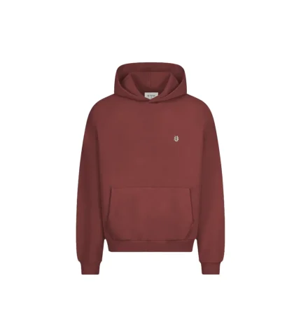 Sweat à Capuche Suvene SU Maroon (3)
