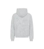 Sweat à Capuche Zippé Suvene Waffle Gris (2)
