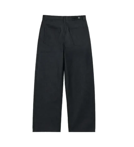 Suvene Zip Raw Denim Noir (3)