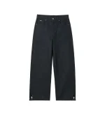 Suvene Zip Raw Denim Noir (4)