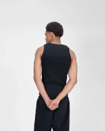 Débardeur Suvene SU Heavy Rib Noir (2)