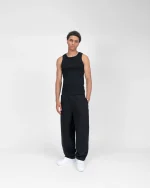 Débardeur Suvene SU Heavy Rib Noir (3)