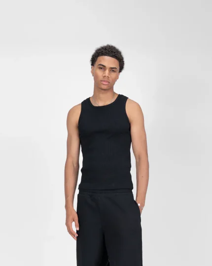 Débardeur Suvene SU Heavy Rib Noir (4)