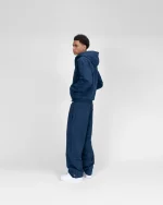 Pantalon Zippé Suvene SU Bleu Marine (3)