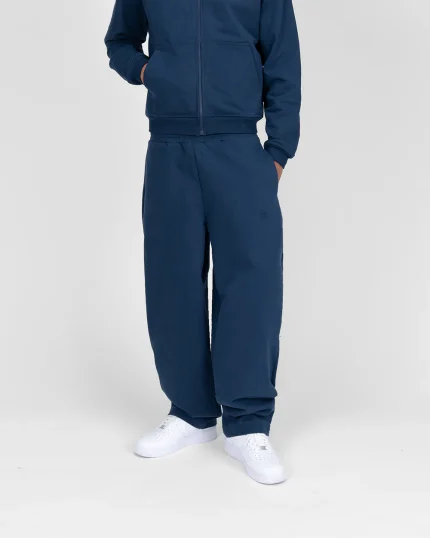 Pantalon Zippé Suvene SU Bleu Marine (4)