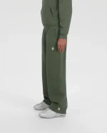 Pantalon Zippé Suvene Vert (2)