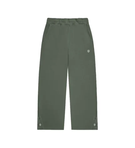 Pantalon Zippé Suvene Vert (3)