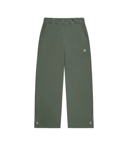 Pantalon Zippé Suvene Vert (3)