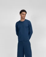 Suvene SU Manches Longues Bleu Marine (2)