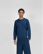 Suvene SU Manches Longues Bleu Marine (3)