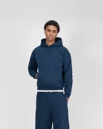 Suvene SU Sweat à Capuche Bleu Marine (3)
