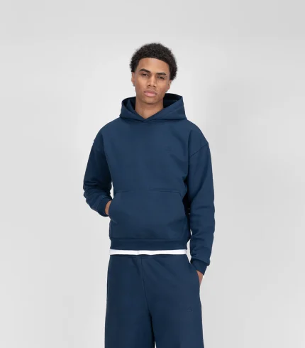 Suvene SU Sweat à Capuche Bleu Marine (3)