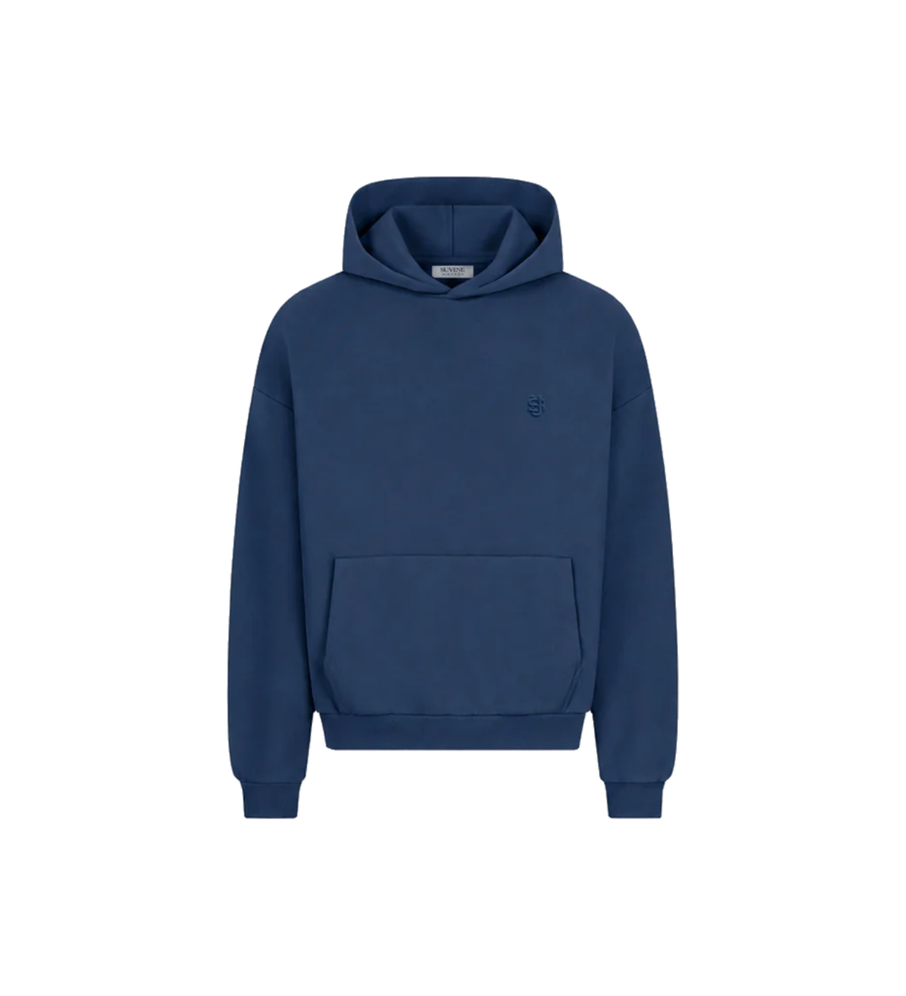 Suvene SU Sweat à Capuche Bleu Marine (4) Suvene SU Sweat à Capuche Bleu Marine (4)
