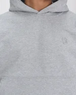 Suvene SU Sweat à Capuche Gris