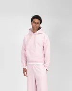 Suvene SU Sweat à Capuche Rose (3)