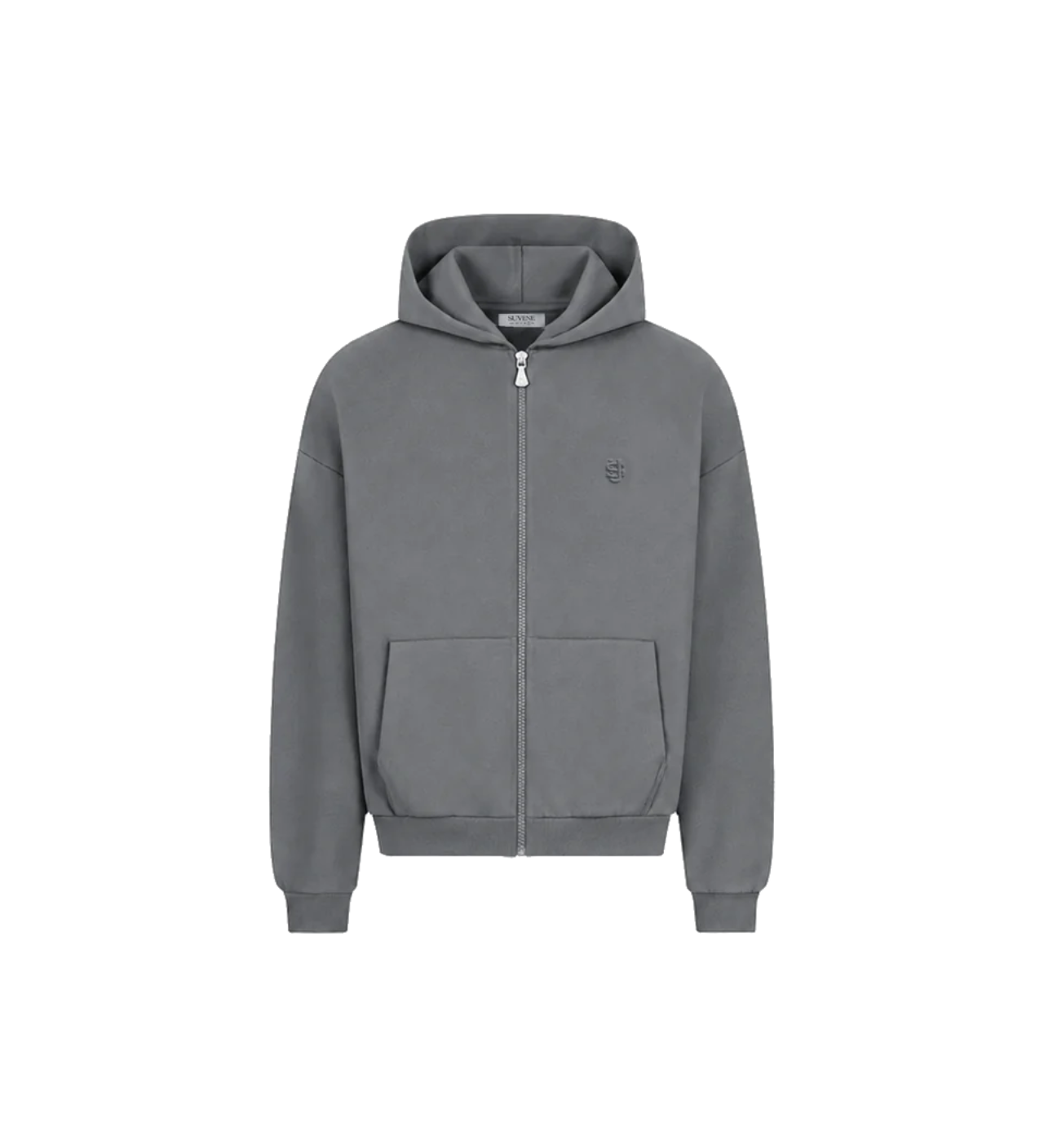 Suvene SU Zippé Sweat à Capuche Anthrazit (3) Suvene SU Zippé Sweat à Capuche Anthrazit (3)