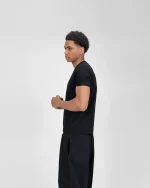 T Shirt Suvene SU Coupe Ajustée Noir (3)