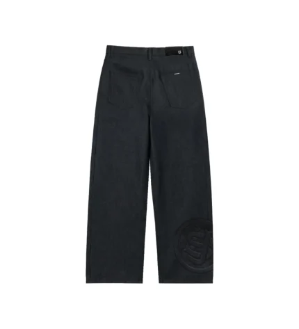 Suvene SU26 Jean en Denim Brut Noir (4)