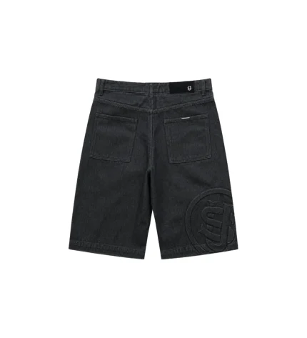 Suvene SU26 Shorts en Jean Noir (4)