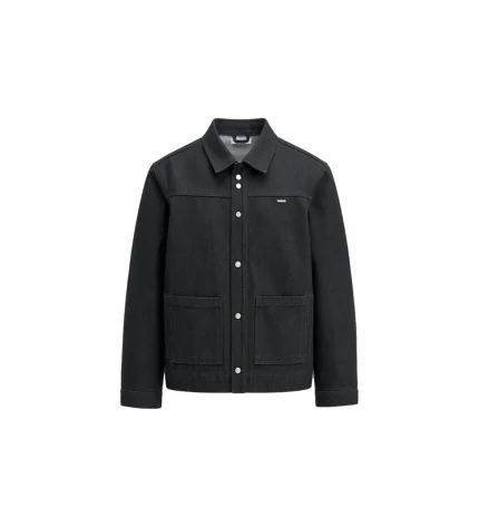 Suvene SU26 Veste en Jean Noir (4)