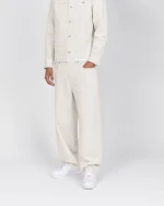 Suvene Zip Raw Denim Crème (2)