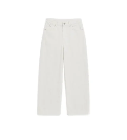 Suvene Zip Raw Denim Crème (4)